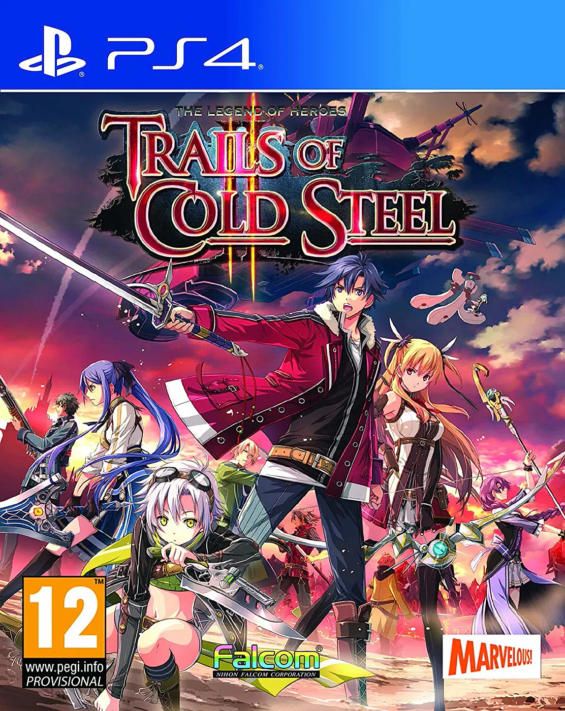 The Legend of Heroes: Trails of Cold Steel II cover art