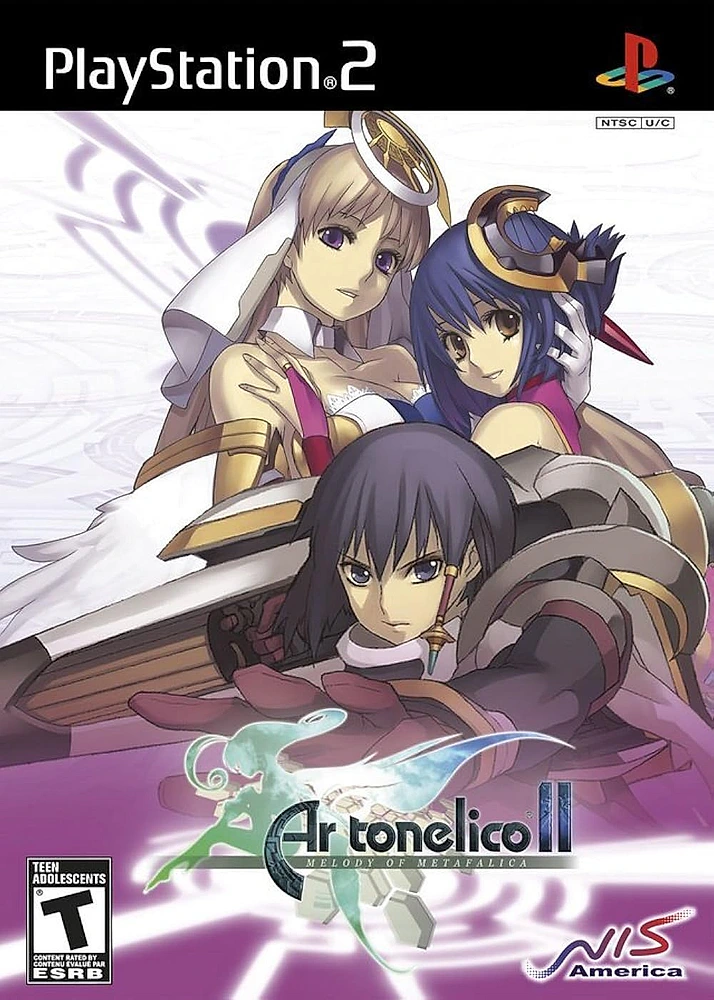 Ar tonelico II: Melody of Metafalica cover art