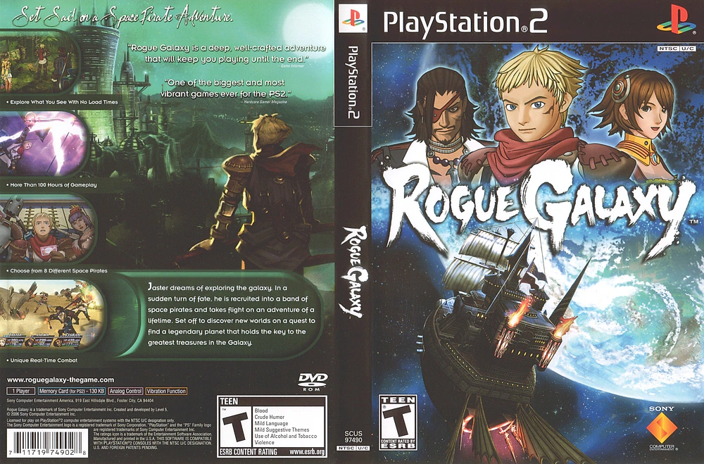 Rogue Galaxy cover art